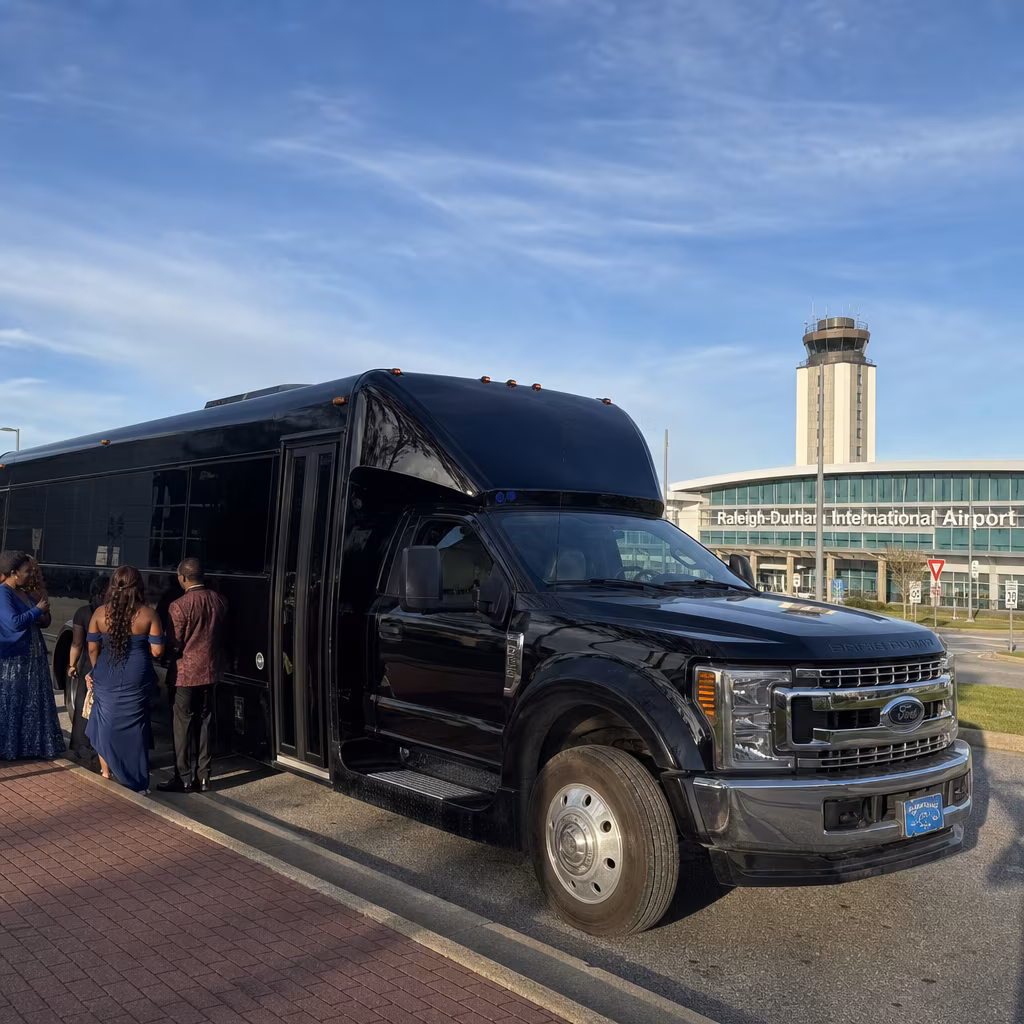 Rent a Bus to Raleigh-Durham International Airport