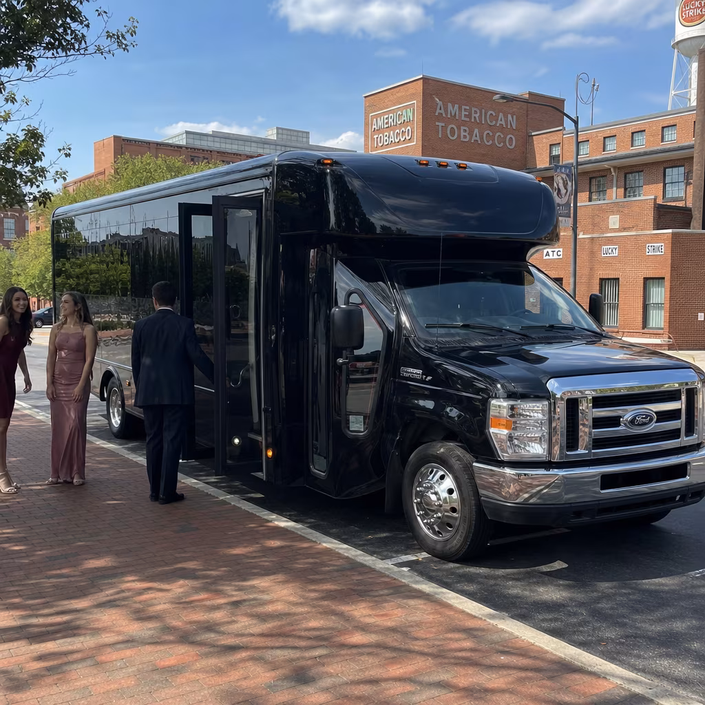 Rent a Bus to American Tobacco Campus