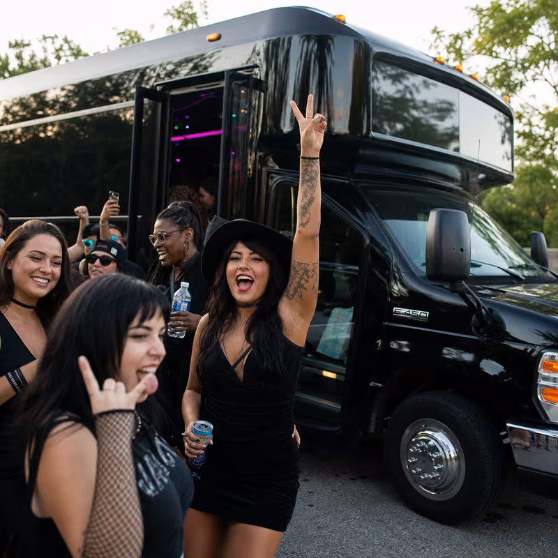 Durham Concert Transportation fleet vehicle