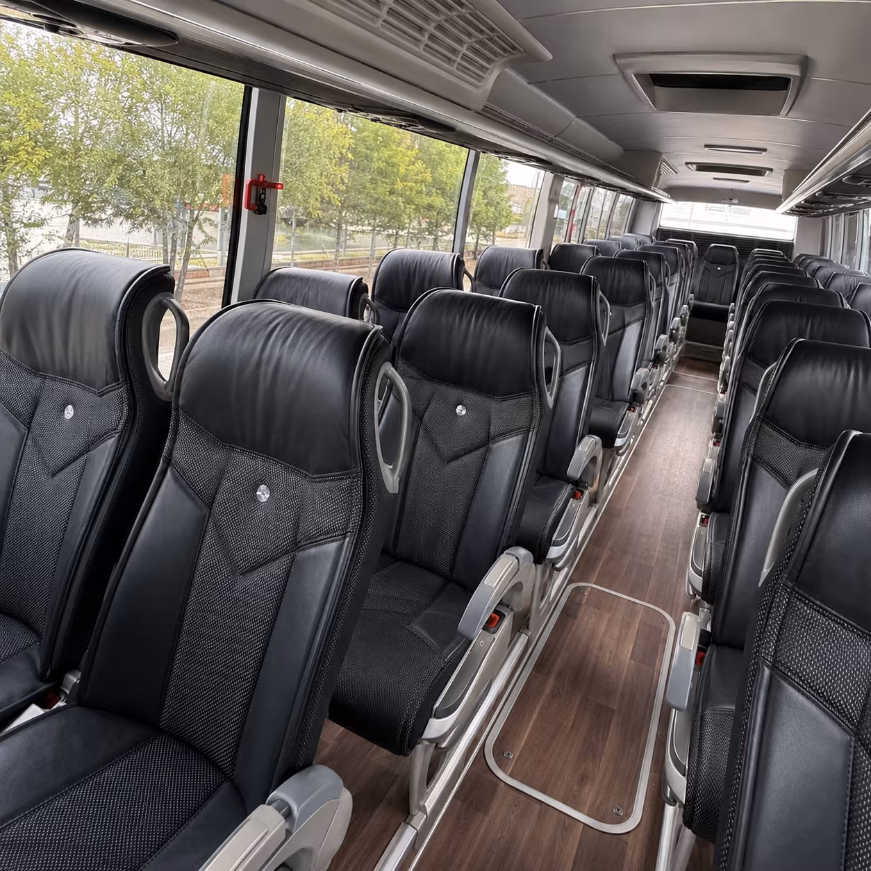 Durham Airport Shuttle & Transportation party bus exterior