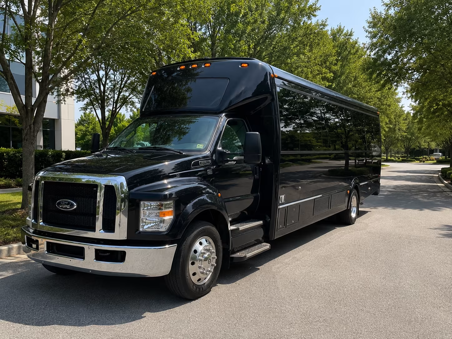 Durham Bachelor & Bachelorette Transportation party bus exterior