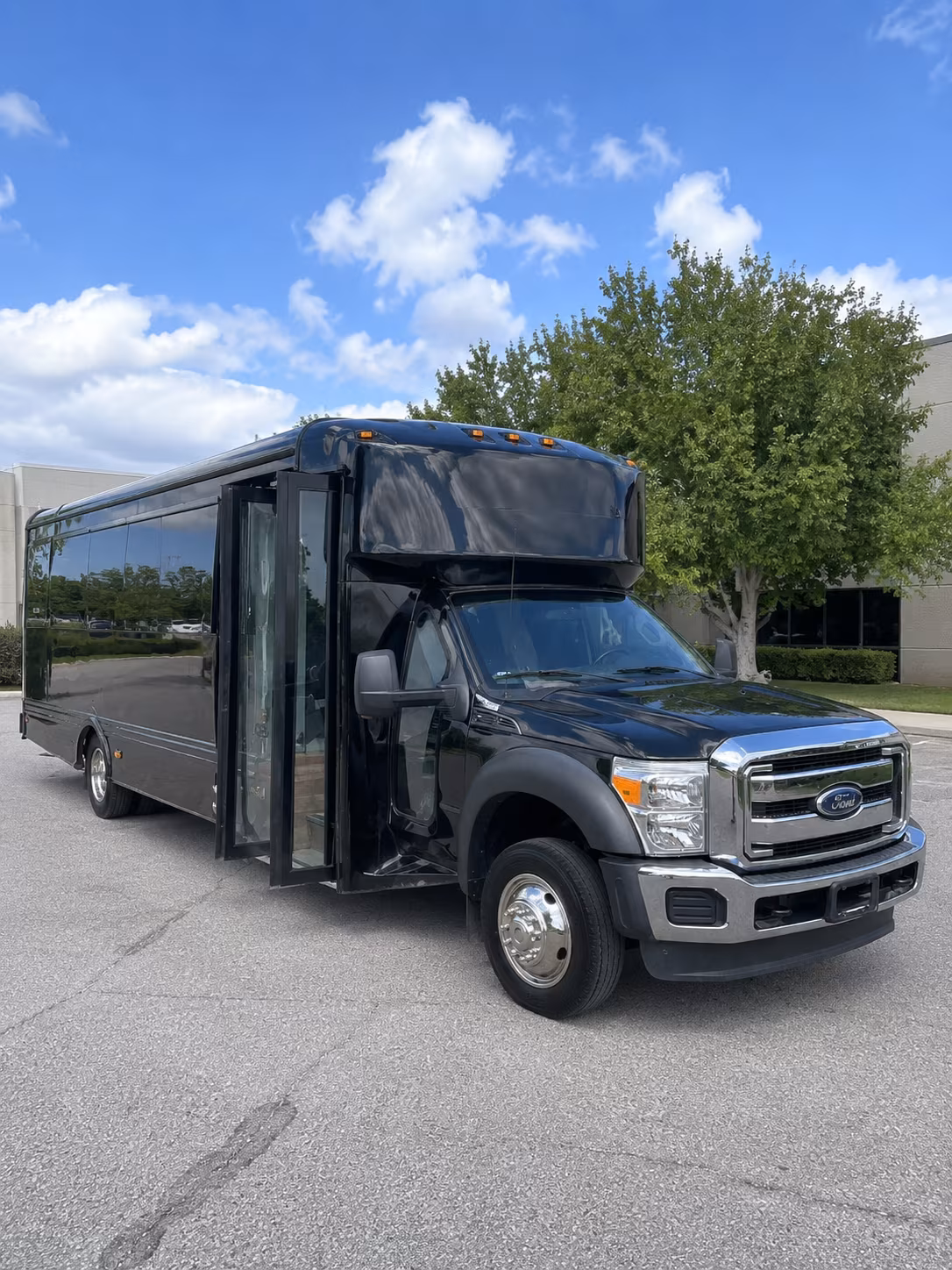 Durham Concert & Music Festival Transportation party bus exterior