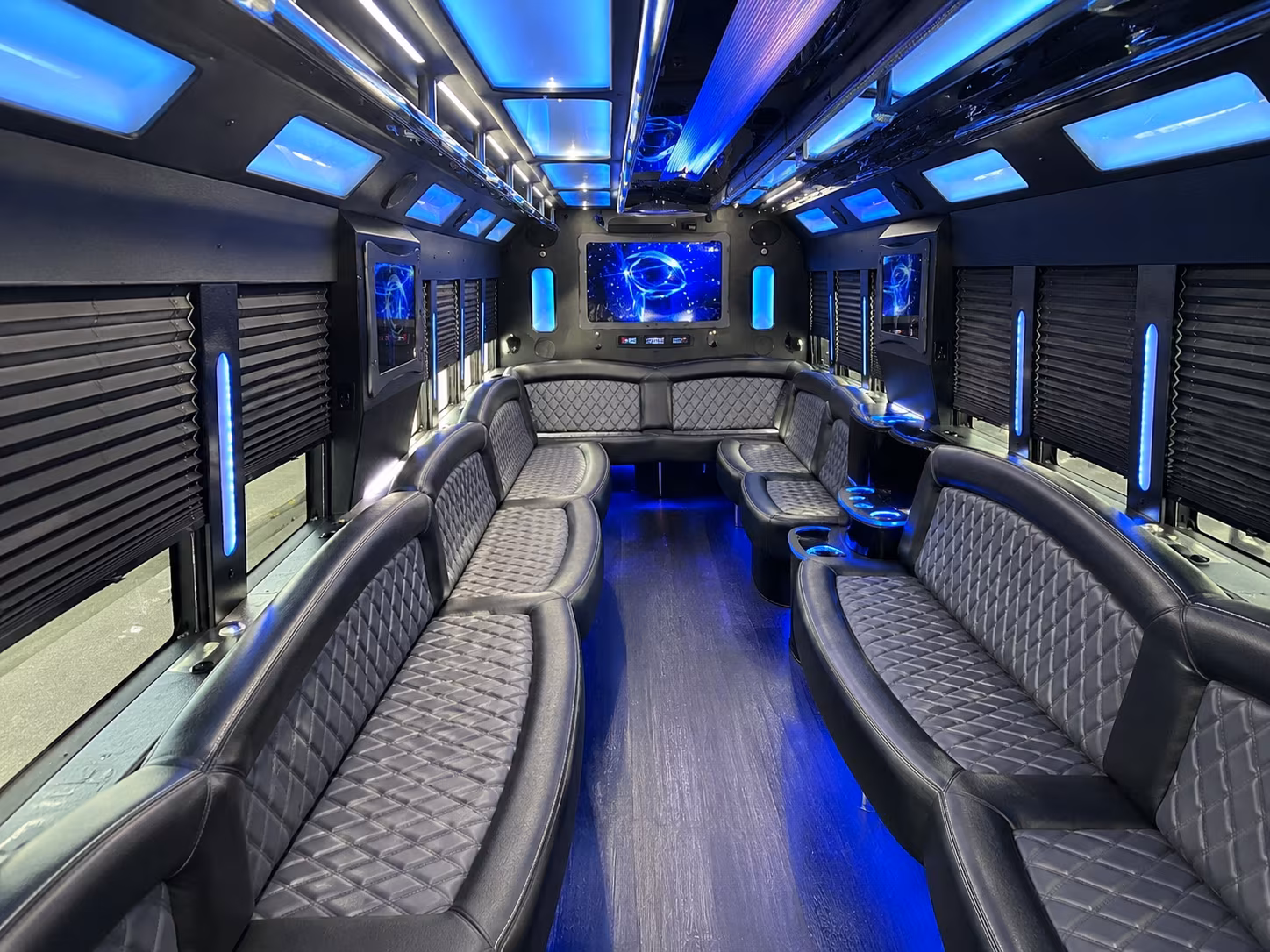 Durham Concert & Music Festival Transportation onboard seating