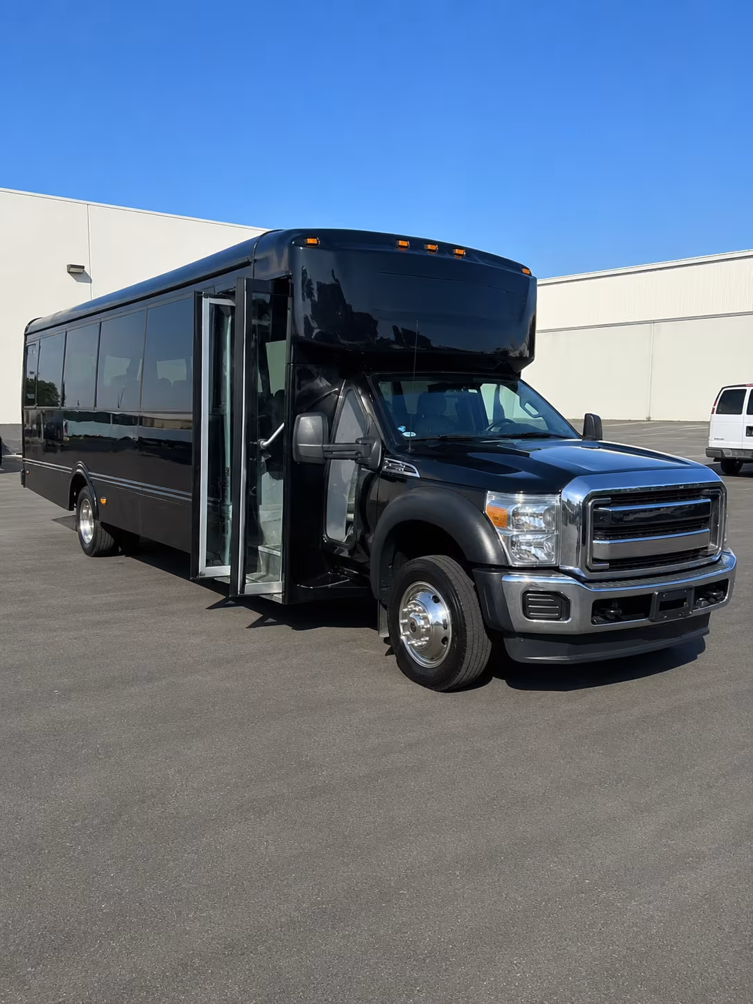 Durham Concert & Music Festival Transportation party bus exterior
