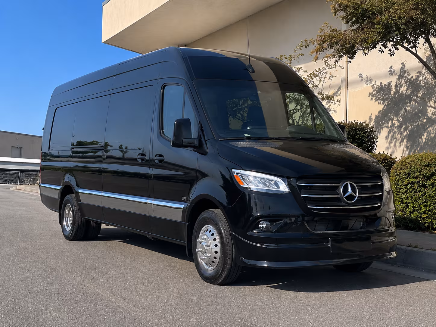 Durham Corporate Transportation party bus exterior