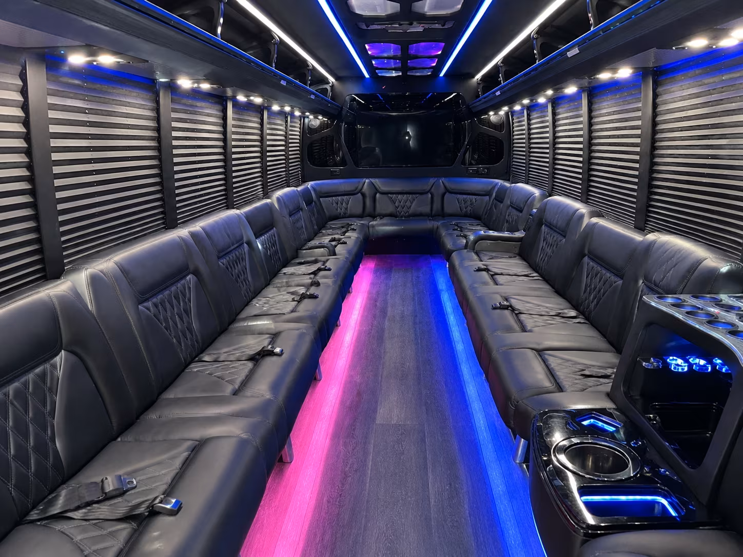 Durham Prom & Homecoming Transportation onboard seating