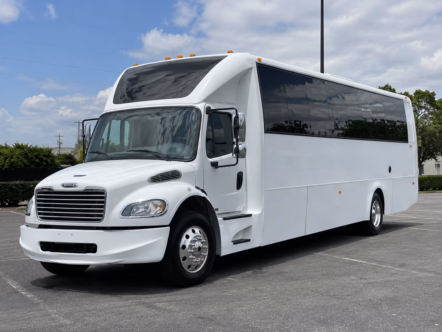 Durham Prom & Homecoming Transportation party bus interior