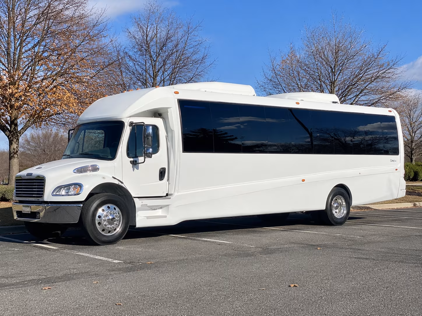 Durham Wedding Transportation onboard seating