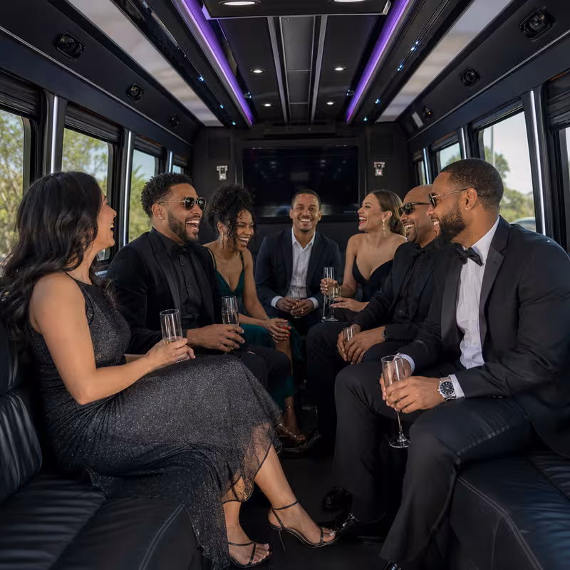 Durham Prom & Homecoming Transportation fleet vehicle