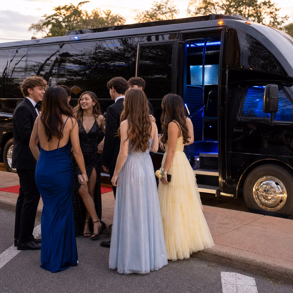 Raleigh Prom Party Bus Rental
