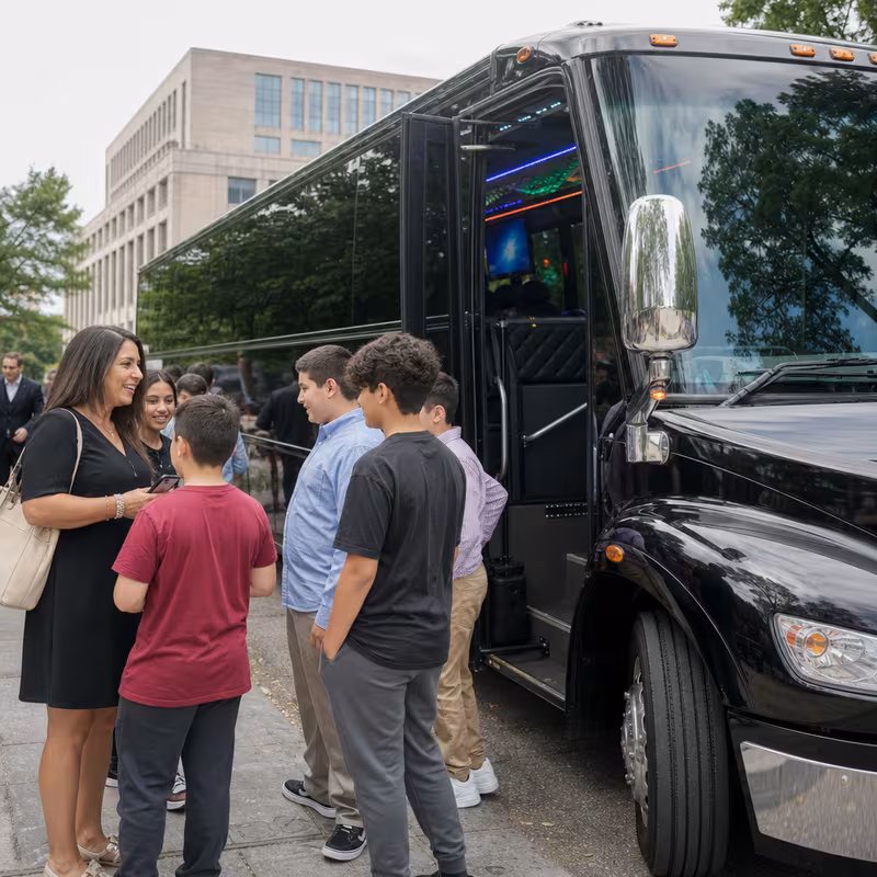 Durham School Transportation fleet vehicle